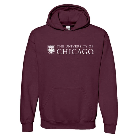 University of Chicago Maroons Institutional Logo Hoodie - Maroon Cover