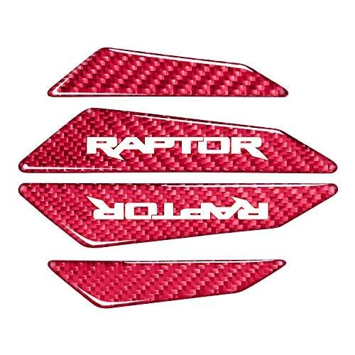 IPICK IMAGE Ford F-150 Raptor Real Red Carbon Fiber Door Edge Guard Decal