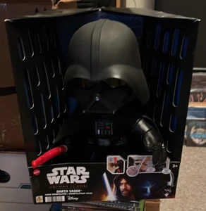 Star Wars Obi Wan Kenobi Darth Vader Helmet Voice Manipulator 11" Plush New BOX - Picture 1 of 1