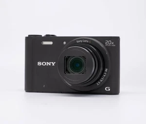 Sony Cyber-shot DSC-WX350 18.2MP Digital Camera - Black - Picture 1 of 8