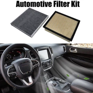 For 2011-2021 Jeep Grand Cherokee Dodge Durango Carbon Engine Cabin Air Filter - Bild 1 von 11