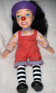 Big Comfy Couch '96 Playmates Loonette the Clown 19" Talking Rag Vinyl Doll G25