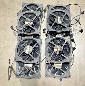 10 Stück Cooler Master DF1202512B2UN DC12V 120*120*25MM 12CM 4Pin RGB Lüfter - Bild 1 von 5