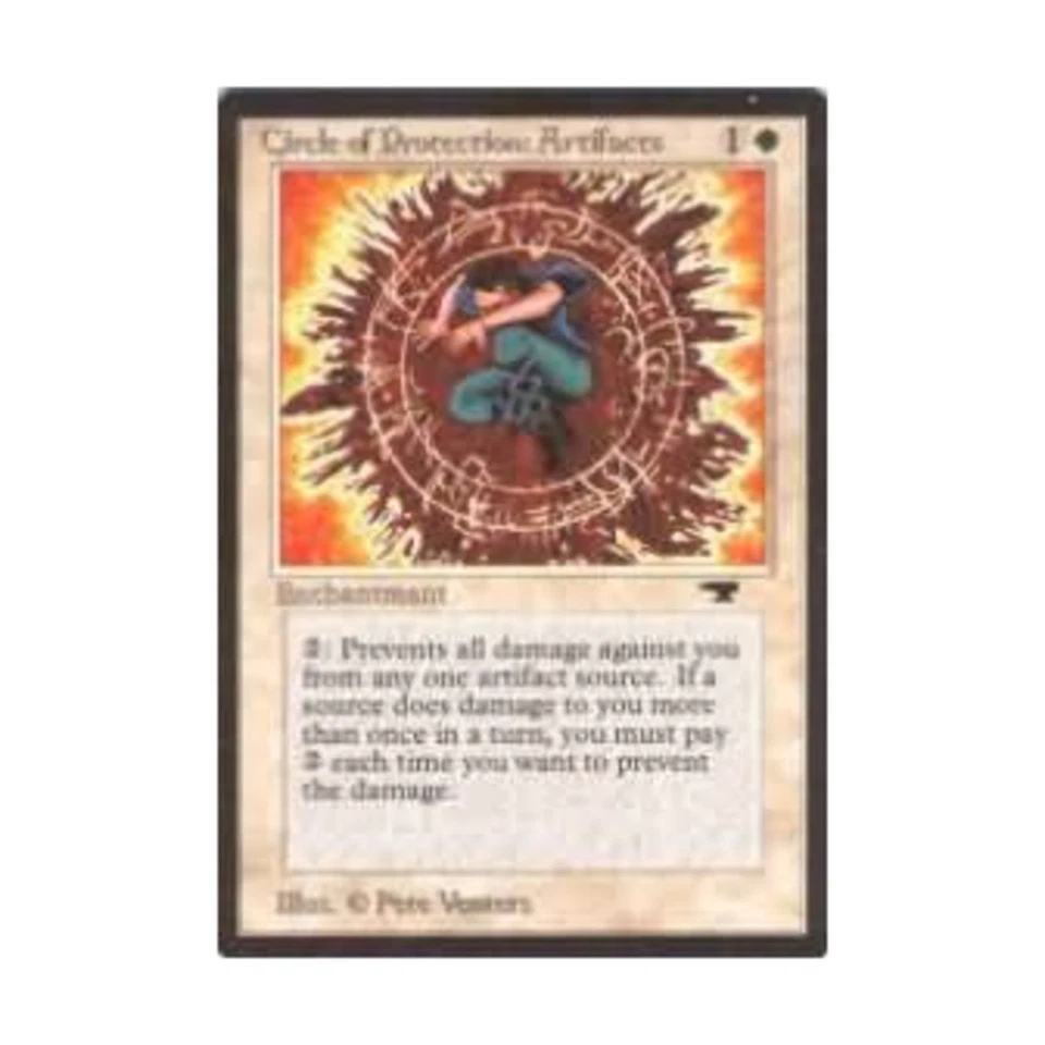 WOTC MtG Antiquities Circle of Protection: Artifacts (U) EX - Image 1 of 1