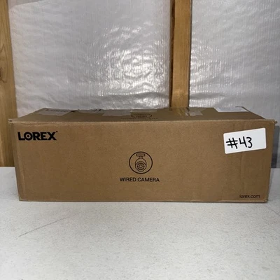 Lorex 4K 12MP IP Wired Bullet Security Camera with Smart Security Light & Motion - Image 1 of 4