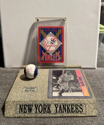 Babe Ruth Desk Plaque - Image 1 of 2