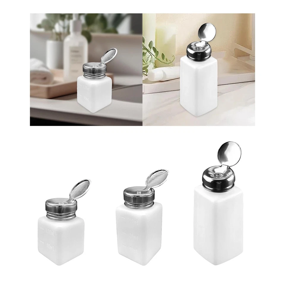 Flacon Pompe Vide pour Distributeur D'alcool, Contenant Cosmétique - Photo 1/1