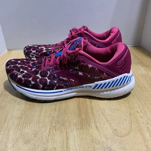 Brooks Adrenaline GTS 22 Damengröße 6,5 Magenta Weiß Himbeere Laufschuhe " - Bild 1 von 10
