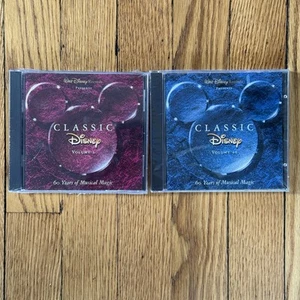 Disney Records Classic Disney Volume 1 & 2 - 60 Years of Musical Magic CD SEALED - Picture 1 of 9