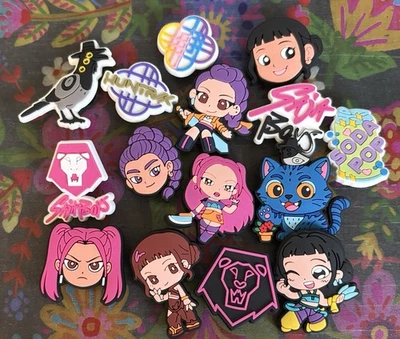 15 Piezas Dijes de Zapatos Cazadores de Demonios Dijes Decoraciones de Zapatos Buena Calidad Foto 1 de 4