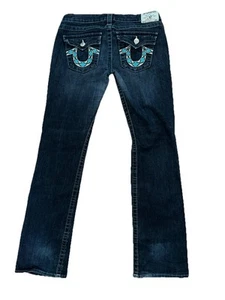 True Religion Y2K Low Rise Jeans Women’s Size 31 - Picture 1 of 6