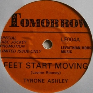 TYRONE ASHLEY: FEET START MOVING (Tomorrow) 1975 Promo 7" - Picture 1 of 2