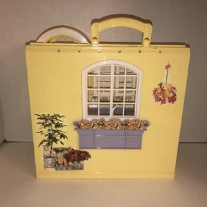 Mattel Barbie 1998 cocina casa plegable juego B9880 estuche de transporte vintage - Imagen 1 de 21