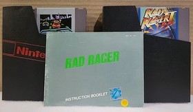 Rad Racer con manuale e Rad Racer II (Nintendo, NES, 1987/1990) con parapolvere