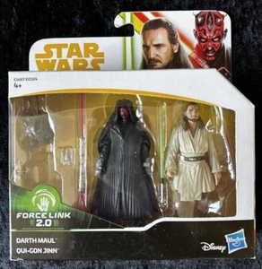 Star Wars Force Link 2.0 Darth Maul Qui-Gon Jinn (Sealed) - Bild 1 von 2