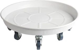 Plant Caddy with Wheels, Heavy Duty Plant Stand with Universal Wheels, round Pot - Picture 1 of 6