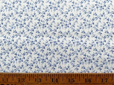 Vintage Cotton Quilt Fabric Afternoon Tea Quest for a Cure by Ro Gregg by1/2Yard - Image 1 of 3