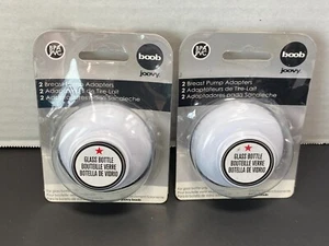 New Boob Joovy Breast Pump Adapters~2 Per Package - Picture 1 of 5