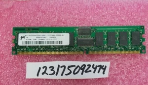 512MB DDR1 DDR PC2700R DDR-333 2700R 333 184PIN RDIMM ECC-REG 32X8 DOUBLE RANK - Picture 1 of 1