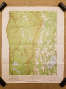 USDOI 1959 USGS Bashbish Falls Quadrangle Massachusetts NH Topographic Map N4200 - Picture 1 of 8