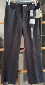 NWT Dockers Mid-Rise Curvy Dark Gray Size 10 Slimming Comfort Waist Metro Pant - Picture 1 of 5