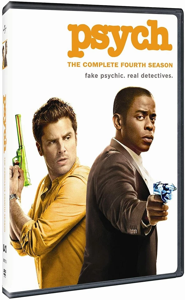 Psych Complete Fourth Season Series 4 TV Show DVD Set NEW James Roday Dule Hill - Image 1 of 1