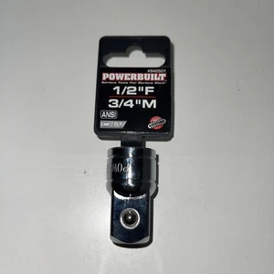 Adaptador Powerbuilt 1/2 pulgada (F) x 3/4 pulgadas (M) - 942501 - Imagen 1 de 4