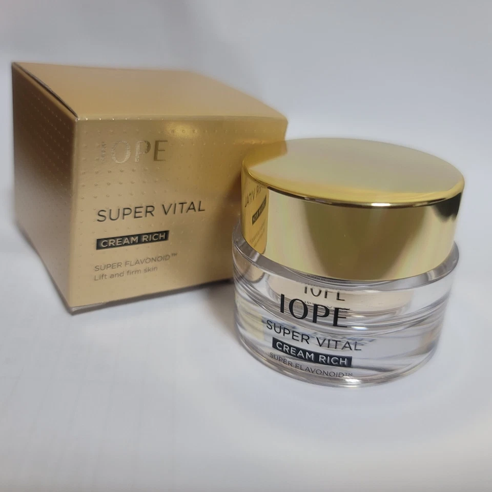 IOPE Amorepacific Super Vital Cream Rich Cosmetic sample size 14ml 0.47FL oz - Image 1 of 3