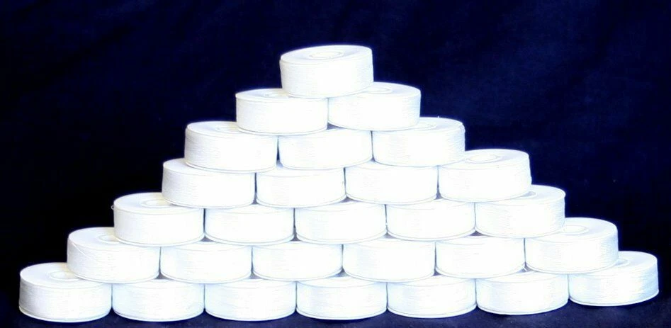 New 144 Plastic Sided Embroidery Machine Bobbin Thread - Image 1 of 1
