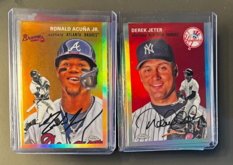 2023 Topps Chrome Platinum Anniversary Base Refractors #1-500 YOU PICK - Image 1 of 1