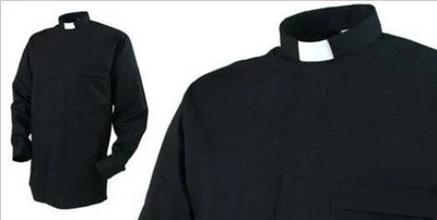 Camicia uomo a maniche lunghe clero, sacerdote, vicario  - Immagine 1 di 4