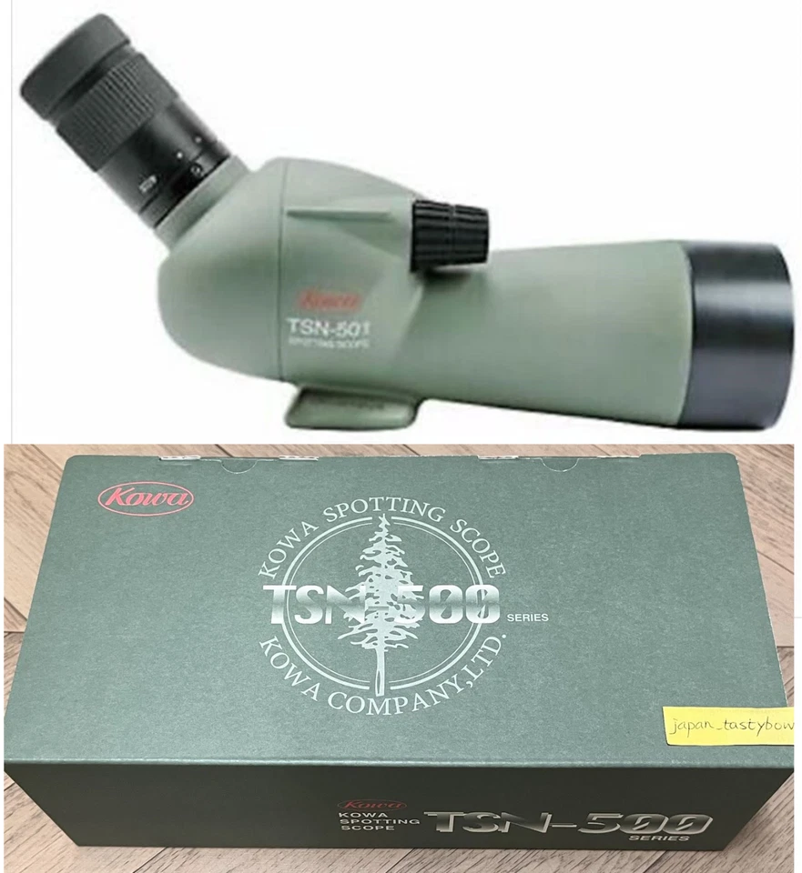 Kowa TSN-501 50mm Angled Spotting Scope 20-40x Zoom Eyepiece - Image 1 of 4