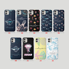 Tirita Personalised Phone Case for iPhone 14 13 12 11 SE  Ocean Life Sea Animals