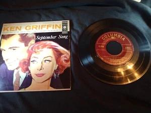 Ken Griffin "September Song" EP family owned in great shape - Picture 1 of 5