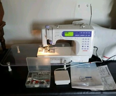 Janome Memory Craft 6500P Computerized Sewing Embroidery Professional Machine - Image 1 of 4