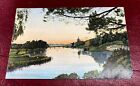 Vintage Colour Postcard, Princes Bridge, Geelong. Barwon River & Surrounds 1916