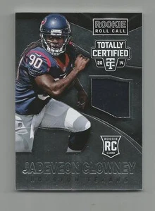 2014 Totally Certified JADEVEON CLOWNEY Rookie Roll Call Jersey - Picture 1 of 1