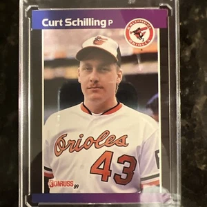 1989 Donruss - #635 Curt Schilling - Straight from sealed pack Just opened - Picture 1 of 2