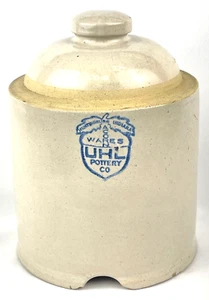 Vintage UHL Pottery Co Chicken Feeder Top Huntingburg Indiana Acorn Wares - Picture 1 of 4