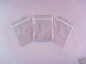 100 Clear Reclosable Storage Poly Zipper Bags 2 Mil_6.3" x 9.4"_160 x 240mm - Picture 1 of 12