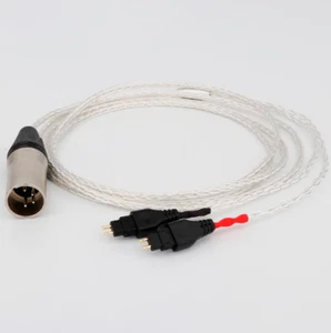 4 Pin XLR Balanced Cable for Headphones HD560/HD650/HD600/HD580/HD6XX/HD525 NEW - Picture 1 of 5
