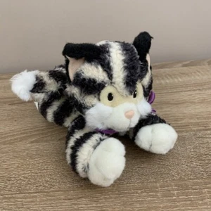 Hallmark Scampi & Chips Tabby Cat Kitten Soft Toy - Picture 1 of 24