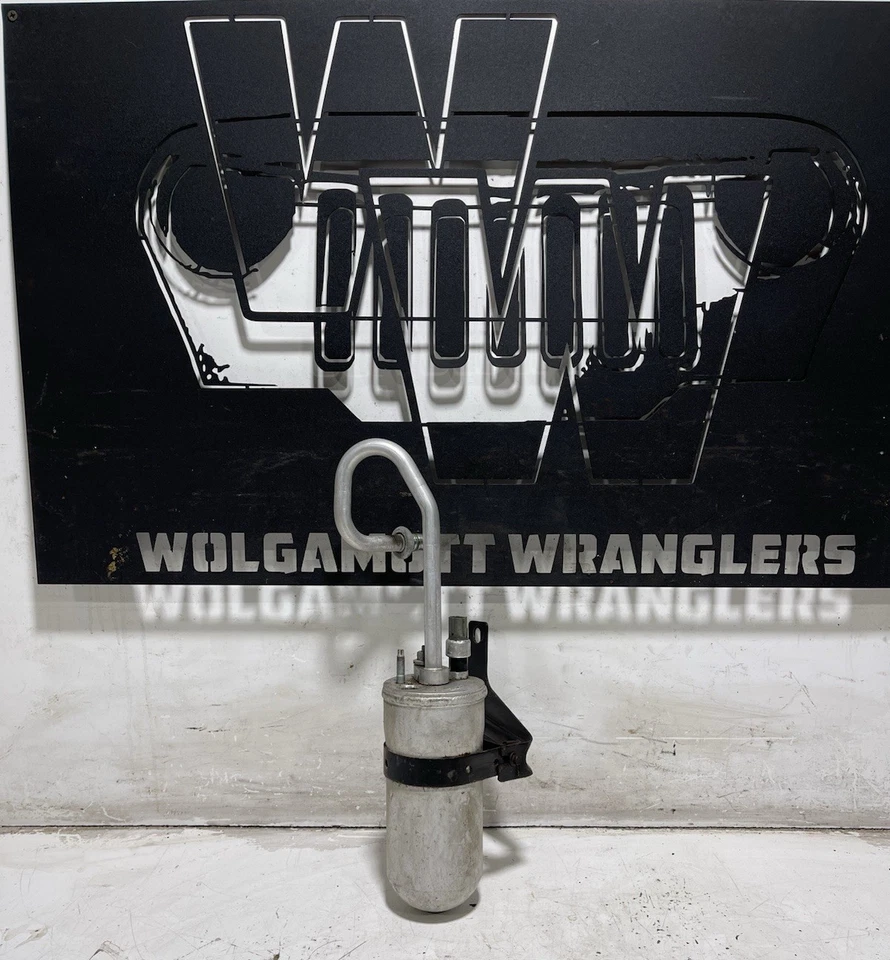 AC Accumulator Dryer Bracket w/ Suction Line Hose  98-06 Jeep TJ Wrangler CC 3CD - Image 1 of 4