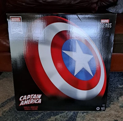Réplica de utilería Capitán América 24" Escudo "E8667" Vengadores Marvel Legends Nuevo Foto 1 de 4