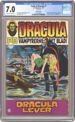 Dracula Vampyrernes Eget Blad #8 CGC 7.0 1973 4301299018 Foto 1 de 2