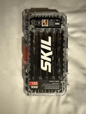 Skil 15pc Hex Shank Twist Drill Bit Set TD65000 - Image 1 of 2