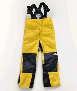 Vintage North Face gelb & schwarz Gore-Tex Träger Skihose Gr: L sehr guter Zustand - Bild 1 von 4