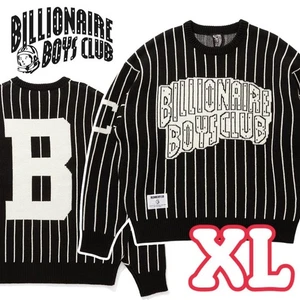 Suéter a Rayas Billionaire Boys Club Logo BBC Negro/Blanco XL Usado - Imagen 1 de 9