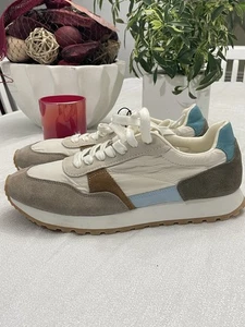 Zara Women's Sneakers Shoes Multicolor US 10 Leather & Suede - Picture 1 of 11