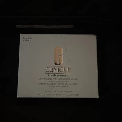 Clinique Fresh Pressed Daily Booster With Pure Vitamin C 10% - Set Of 4 Boosters - Image 1 of 4